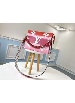 LV  ESCALE TOILET POUCH XL ROUGE